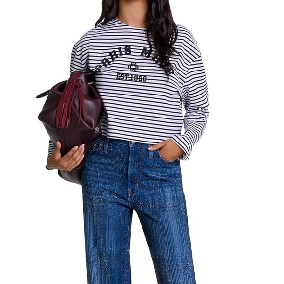 Maje striped tee - Picture 5 of 5